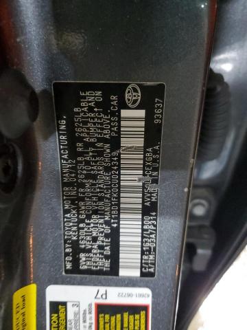 Photo 11 VIN: 4T1BD1FK0CU024349 - TOYOTA CAMRY HYBR 