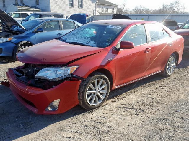 Photo 1 VIN: 4T1BD1FK0DU095553 - TOYOTA CAMRY HYBR 