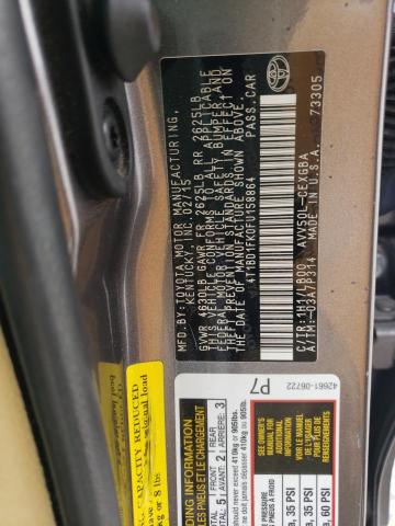 Photo 11 VIN: 4T1BD1FK0FU158864 - TOYOTA CAMRY HYBR 