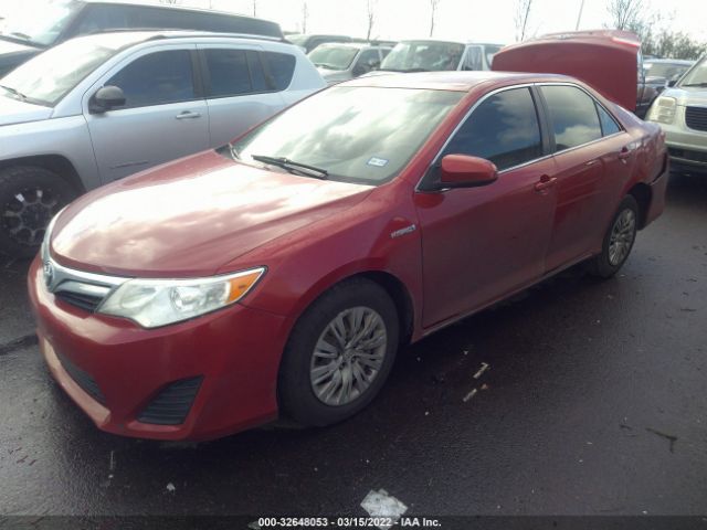 Photo 1 VIN: 4T1BD1FK1CU020097 - TOYOTA CAMRY HYBRID 