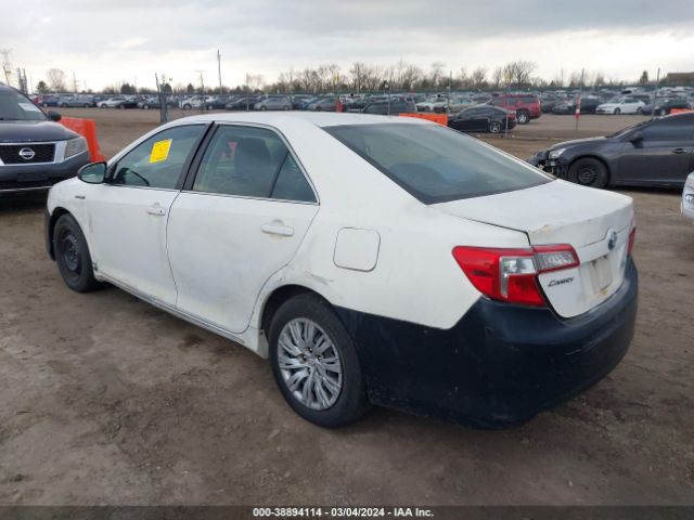 Photo 2 VIN: 4T1BD1FK1CU052760 - TOYOTA CAMRY HYBRID 