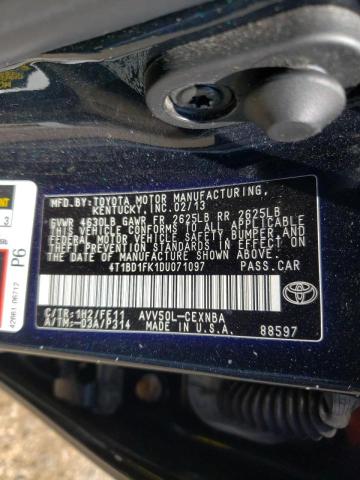 Photo 11 VIN: 4T1BD1FK1DU071097 - TOYOTA CAMRY HYBR 