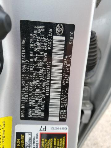 Photo 11 VIN: 4T1BD1FK1DU073402 - TOYOTA CAMRY HYBR 