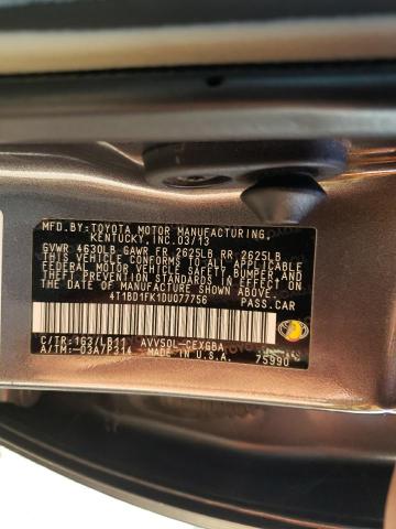 Photo 9 VIN: 4T1BD1FK1DU077756 - TOYOTA CAMRY HYBR 