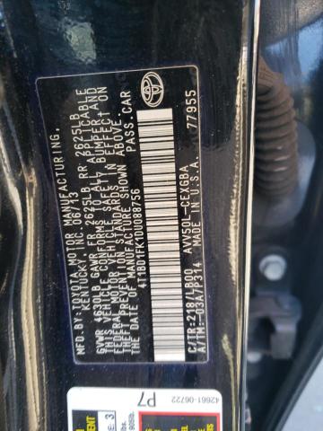 Photo 11 VIN: 4T1BD1FK1DU088756 - TOYOTA CAMRY HYBR 