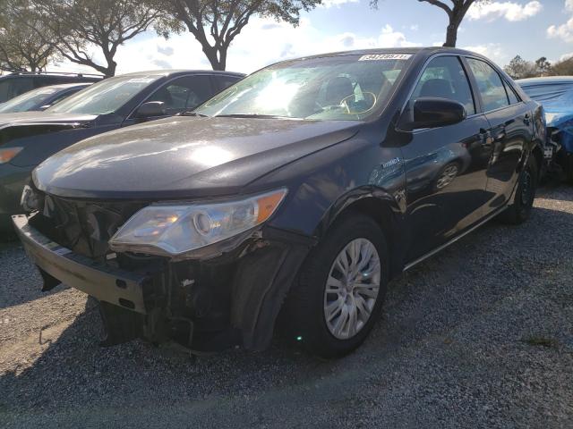 Photo 1 VIN: 4T1BD1FK1EU104780 - TOYOTA CAMRY HYBR 