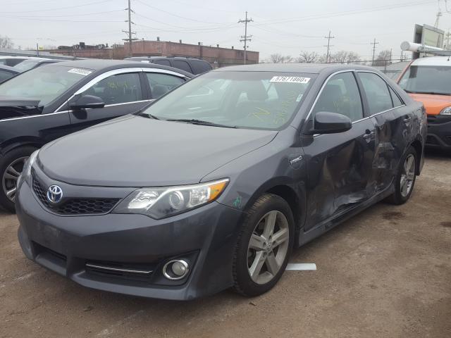 Photo 1 VIN: 4T1BD1FK1EU117612 - TOYOTA CAMRY HYBR 