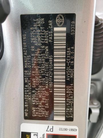 Photo 12 VIN: 4T1BD1FK2FU154895 - TOYOTA CAMRY HYBR 