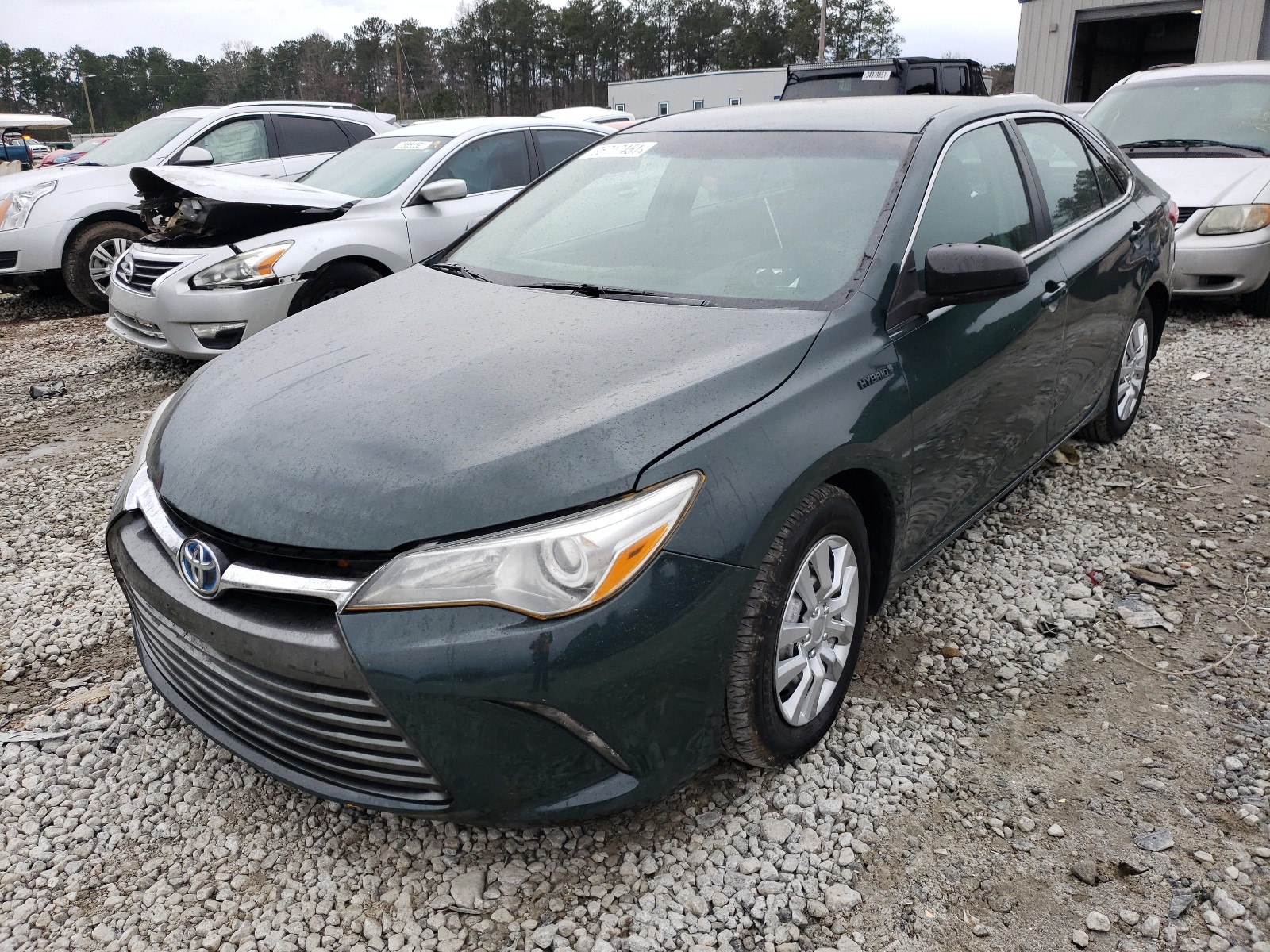 Photo 1 VIN: 4T1BD1FK2FU154945 - TOYOTA CAMRY HYBR 