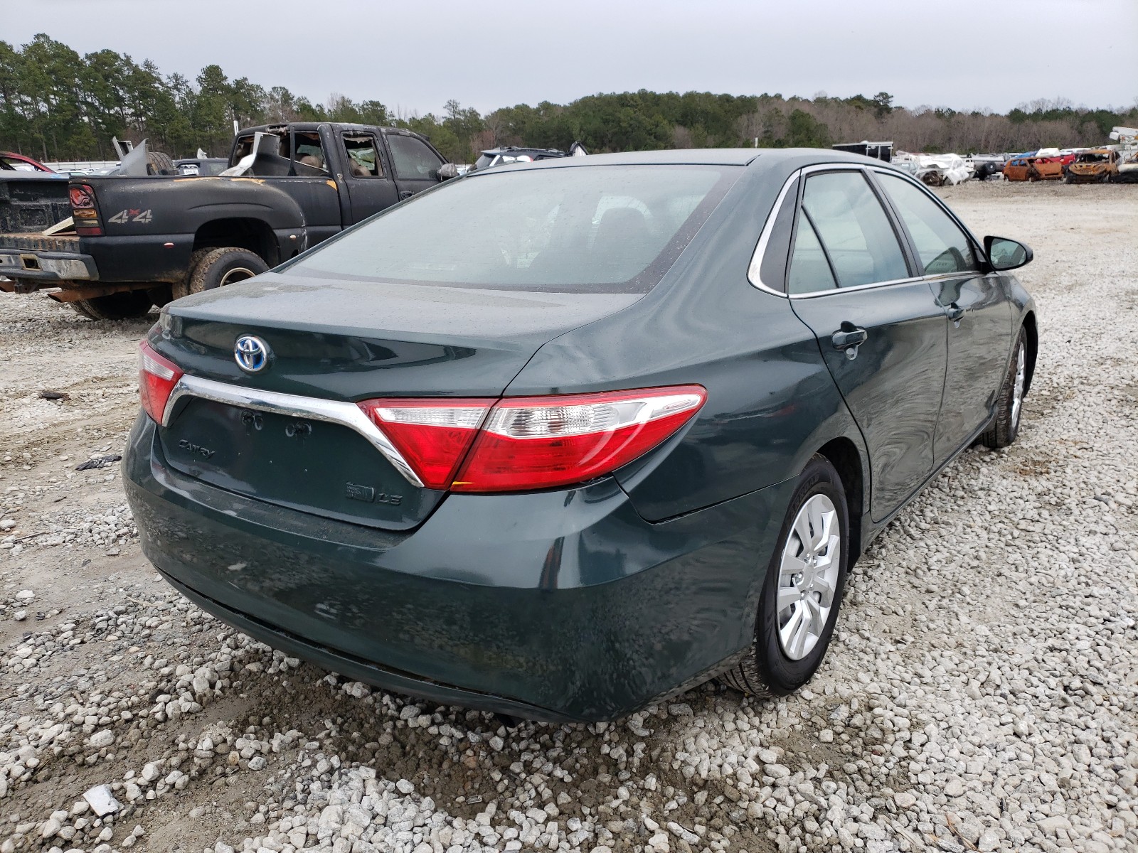 Photo 3 VIN: 4T1BD1FK2FU154945 - TOYOTA CAMRY HYBR 