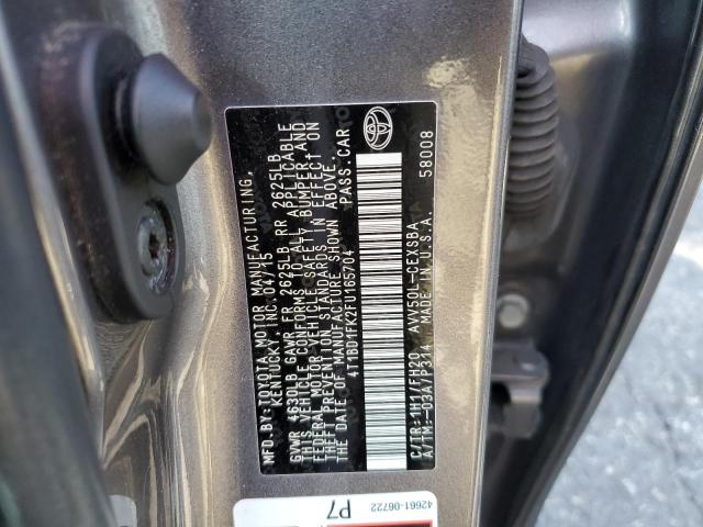 Photo 11 VIN: 4T1BD1FK2FU165704 - TOYOTA CAMRY HYBR 