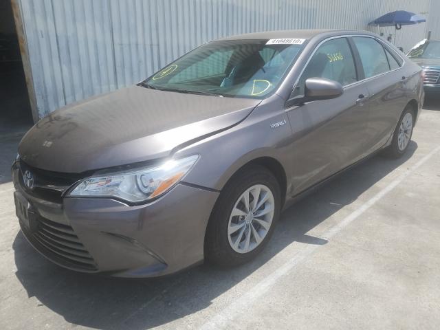 Photo 1 VIN: 4T1BD1FK2GU187249 - TOYOTA CAMRY HYBR 