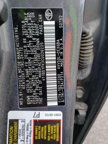 Photo 12 VIN: 4T1BD1FK3CU026225 - TOYOTA CAMRY HYBR 