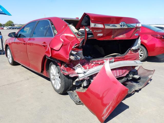 Photo 2 VIN: 4T1BD1FK3DU080786 - TOYOTA CAMRY HYBR 