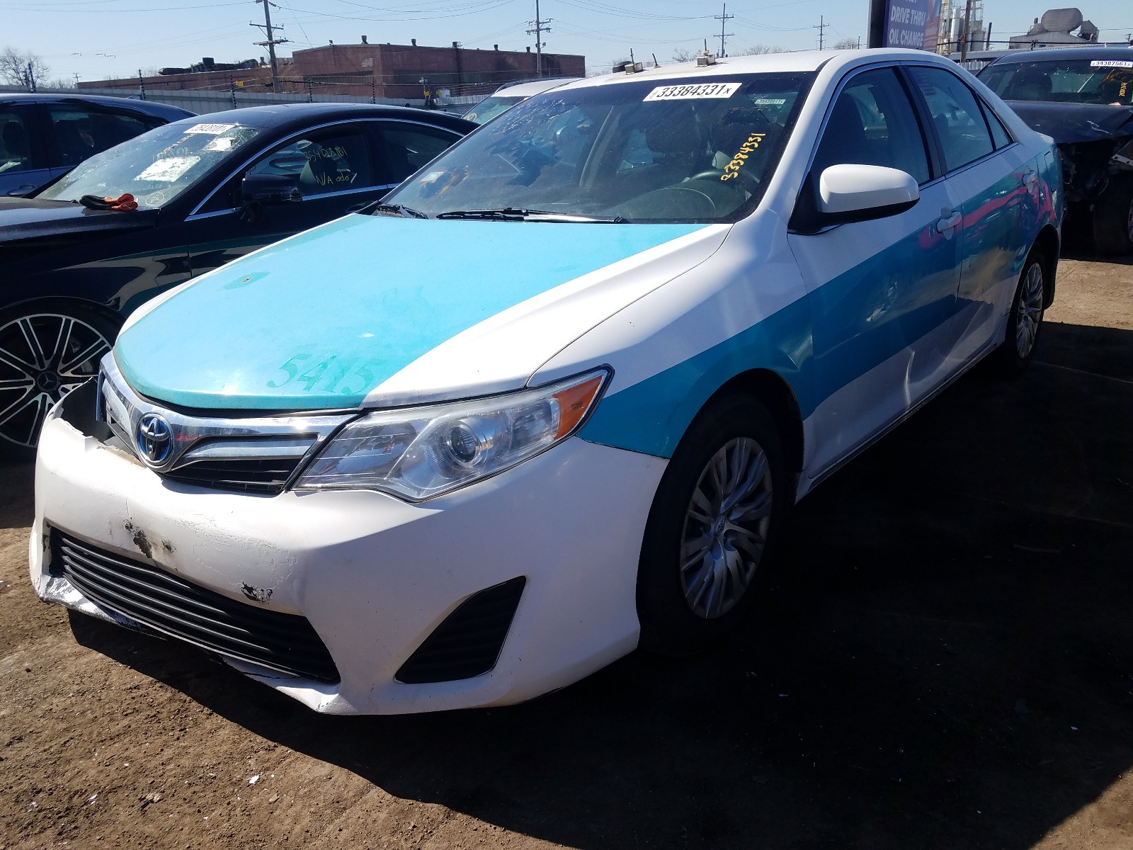 Photo 1 VIN: 4T1BD1FK3DU085437 - TOYOTA CAMRY HYBR 