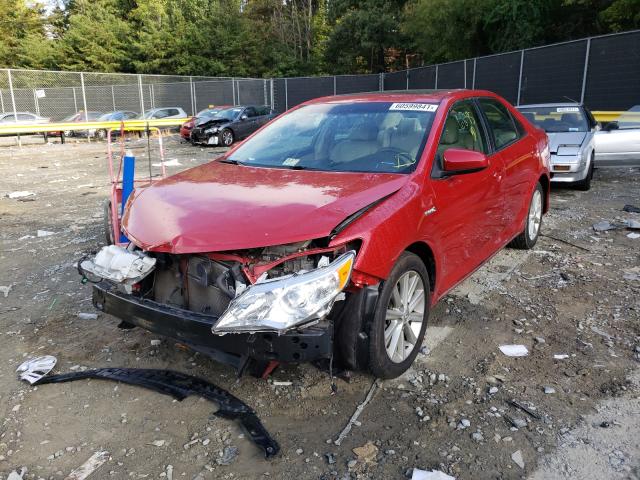 Photo 1 VIN: 4T1BD1FK3EU123167 - TOYOTA CAMRY HYBR 