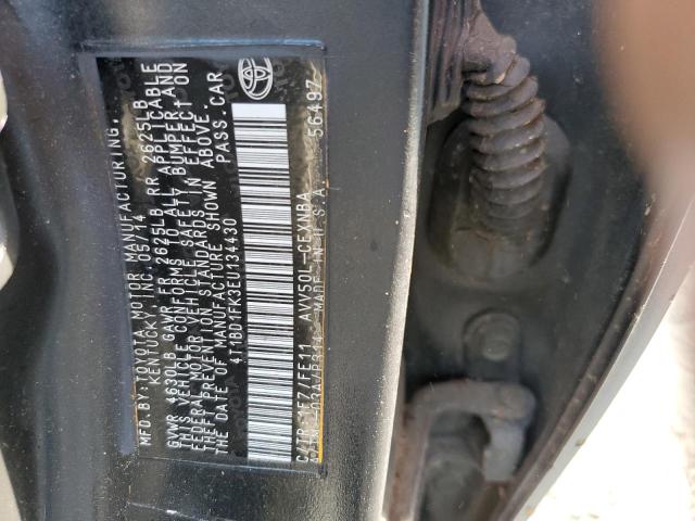 Photo 12 VIN: 4T1BD1FK3EU134430 - TOYOTA CAMRY HYBR 