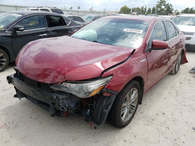 Photo 1 VIN: 4T1BD1FK3FU165646 - TOYOTA CAMRY HYBR 