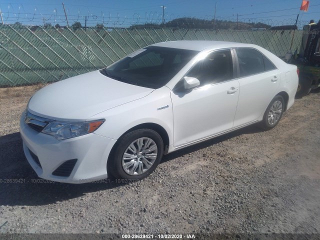 Photo 1 VIN: 4T1BD1FK4CU022958 - TOYOTA CAMRY HYBRID 