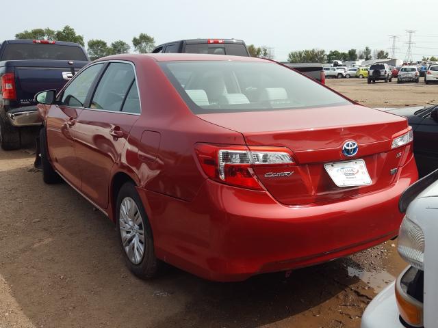 Photo 2 VIN: 4T1BD1FK4CU041848 - TOYOTA CAMRY HYBR 