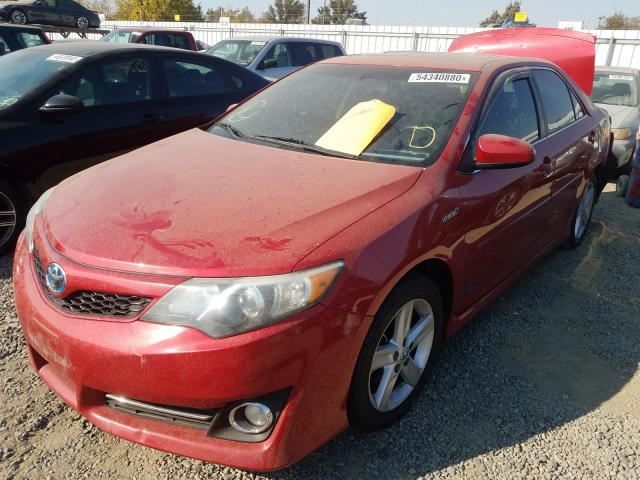 Photo 1 VIN: 4T1BD1FK4EU130855 - TOYOTA CAMRY HYBR 