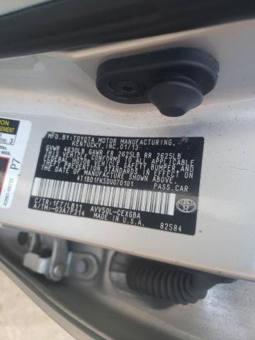 Photo 9 VIN: 4T1BD1FK5DU070101 - TOYOTA CAMRY HYBR 