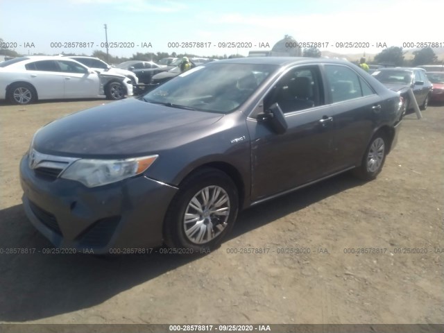 Photo 1 VIN: 4T1BD1FK5EU109822 - TOYOTA CAMRY HYBRID 