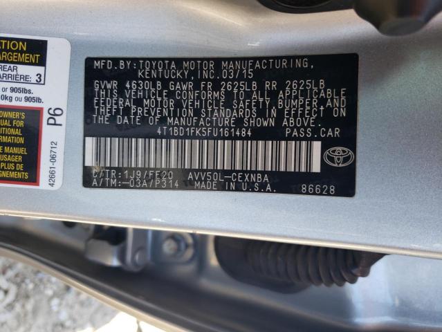 Photo 11 VIN: 4T1BD1FK5FU161484 - TOYOTA CAMRY HYBR 