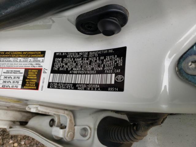 Photo 9 VIN: 4T1BD1FK5FU162053 - TOYOTA CAMRY HYBR 