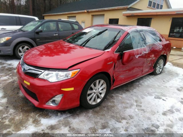 Photo 1 VIN: 4T1BD1FK6CU028826 - TOYOTA CAMRY HYBRID 