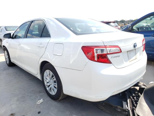 Photo 2 VIN: 4T1BD1FK6CU051202 - TOYOTA CAMRY HYBR 