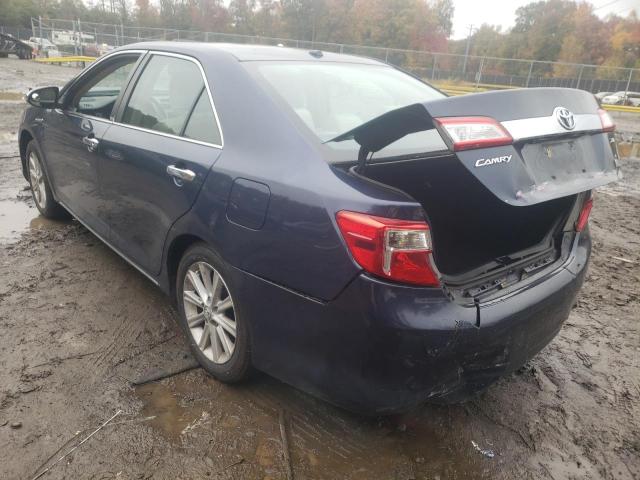 Photo 2 VIN: 4T1BD1FK6EU124507 - TOYOTA CAMRY HYBR 