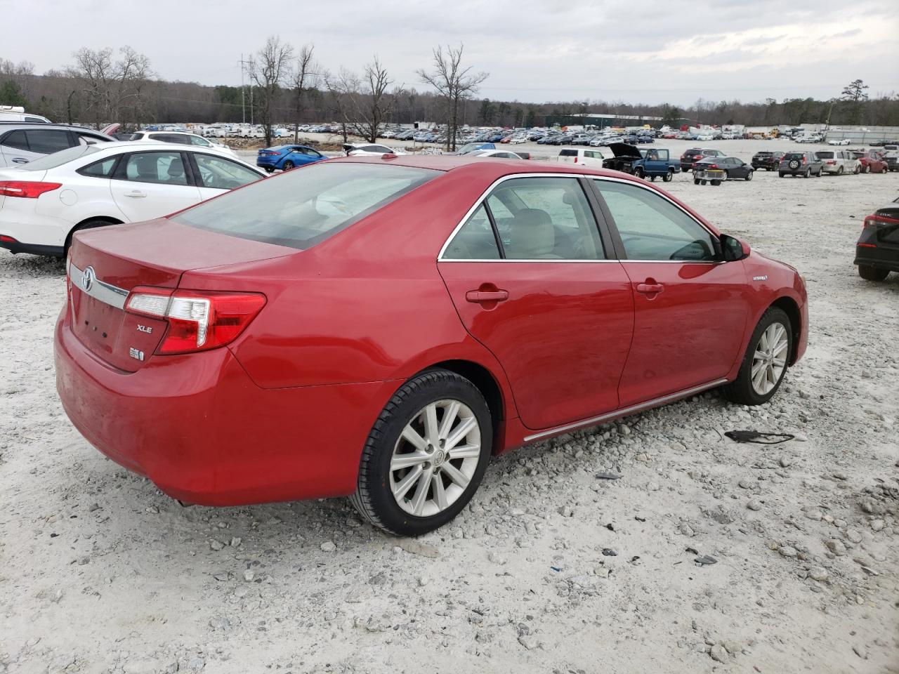 Photo 2 VIN: 4T1BD1FK6EU136656 - TOYOTA CAMRY 