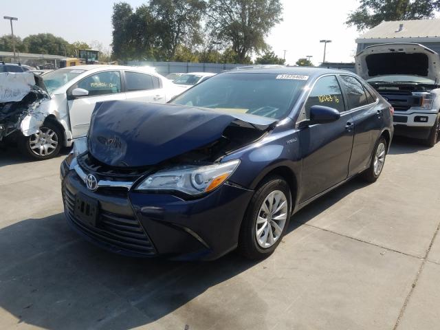 Photo 1 VIN: 4T1BD1FK6GU194706 - TOYOTA CAMRY HYBR 