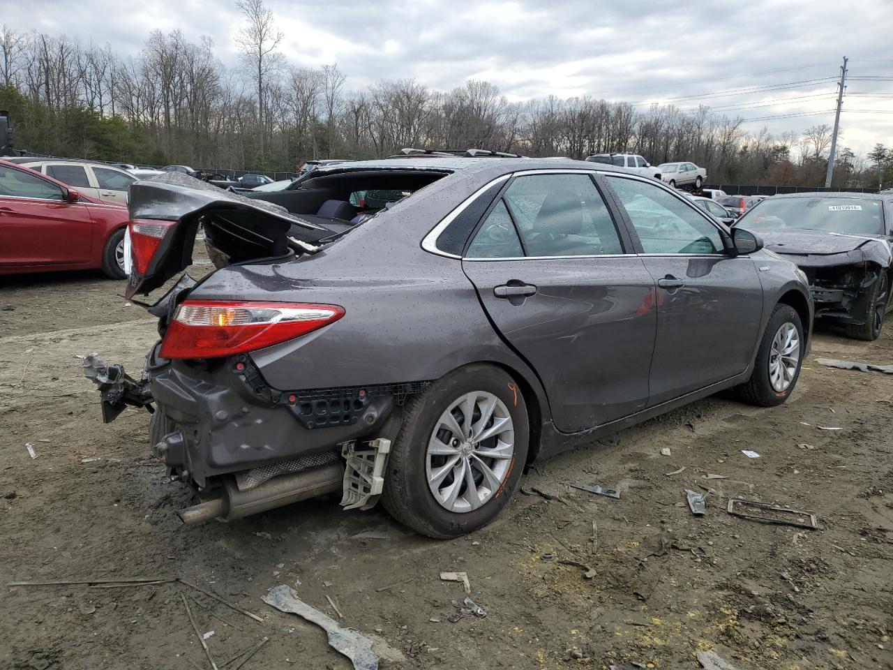 Photo 2 VIN: 4T1BD1FK6HU225180 - TOYOTA CAMRY 