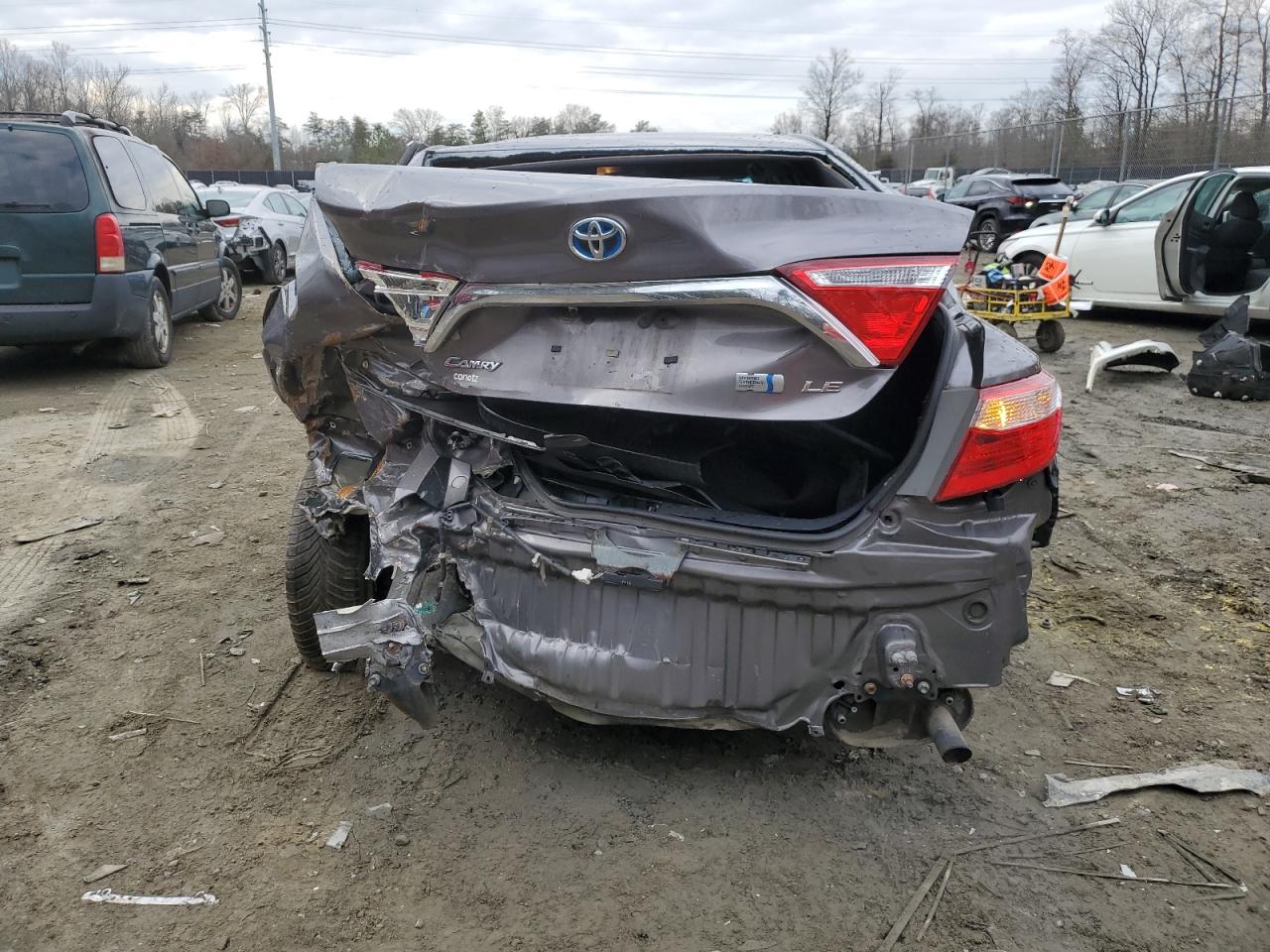 Photo 5 VIN: 4T1BD1FK6HU225180 - TOYOTA CAMRY 