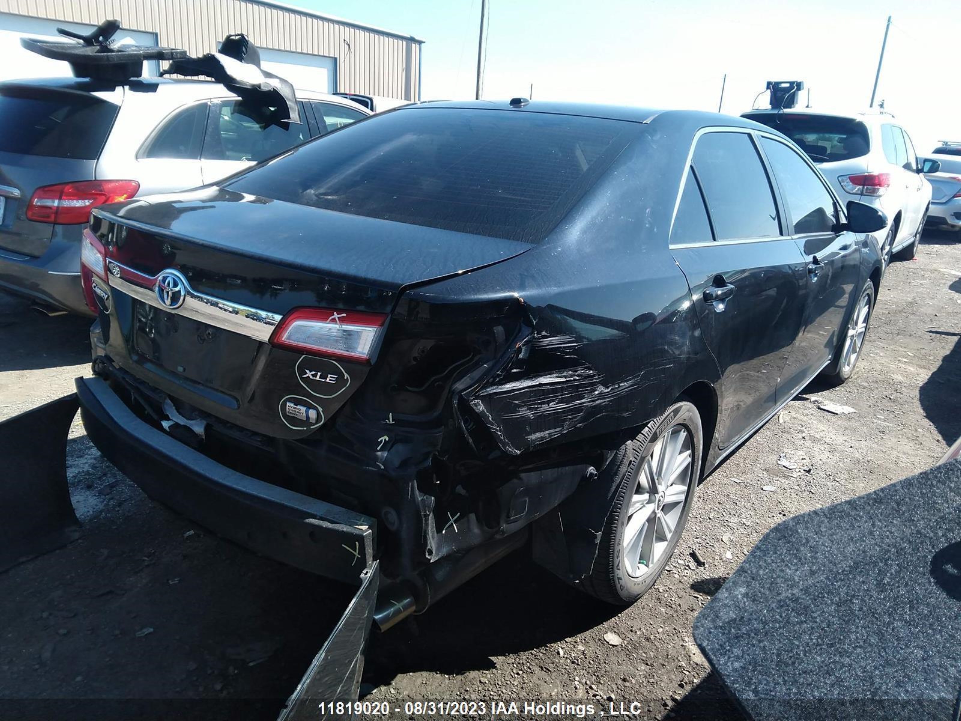 Photo 3 VIN: 4T1BD1FK7CU019195 - TOYOTA CAMRY 