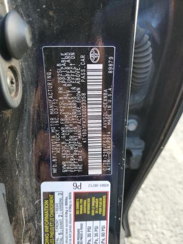 Photo 11 VIN: 4T1BD1FK7CU023358 - TOYOTA CAMRY 