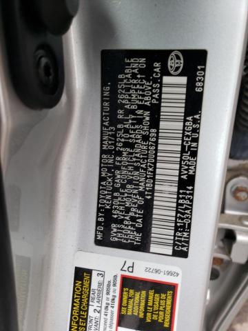 Photo 11 VIN: 4T1BD1FK7DU067698 - TOYOTA CAMRY HYBR 