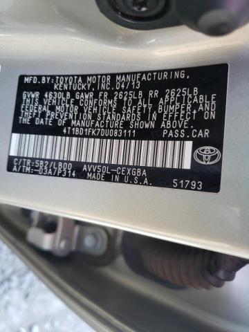 Photo 9 VIN: 4T1BD1FK7DU083111 - TOYOTA CAMRY HYBR 