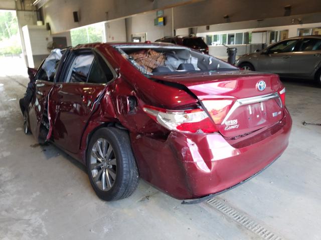 Photo 2 VIN: 4T1BD1FK7GU186307 - TOYOTA CAMRY HYBR 