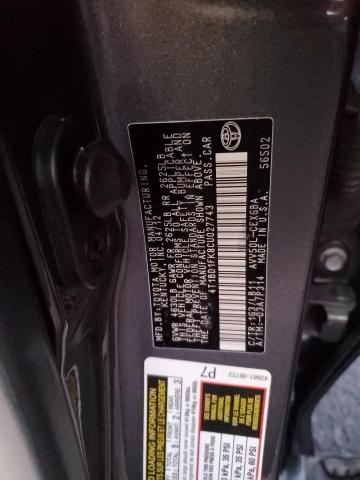 Photo 11 VIN: 4T1BD1FK8CU027743 - TOYOTA CAMRY HYBR 