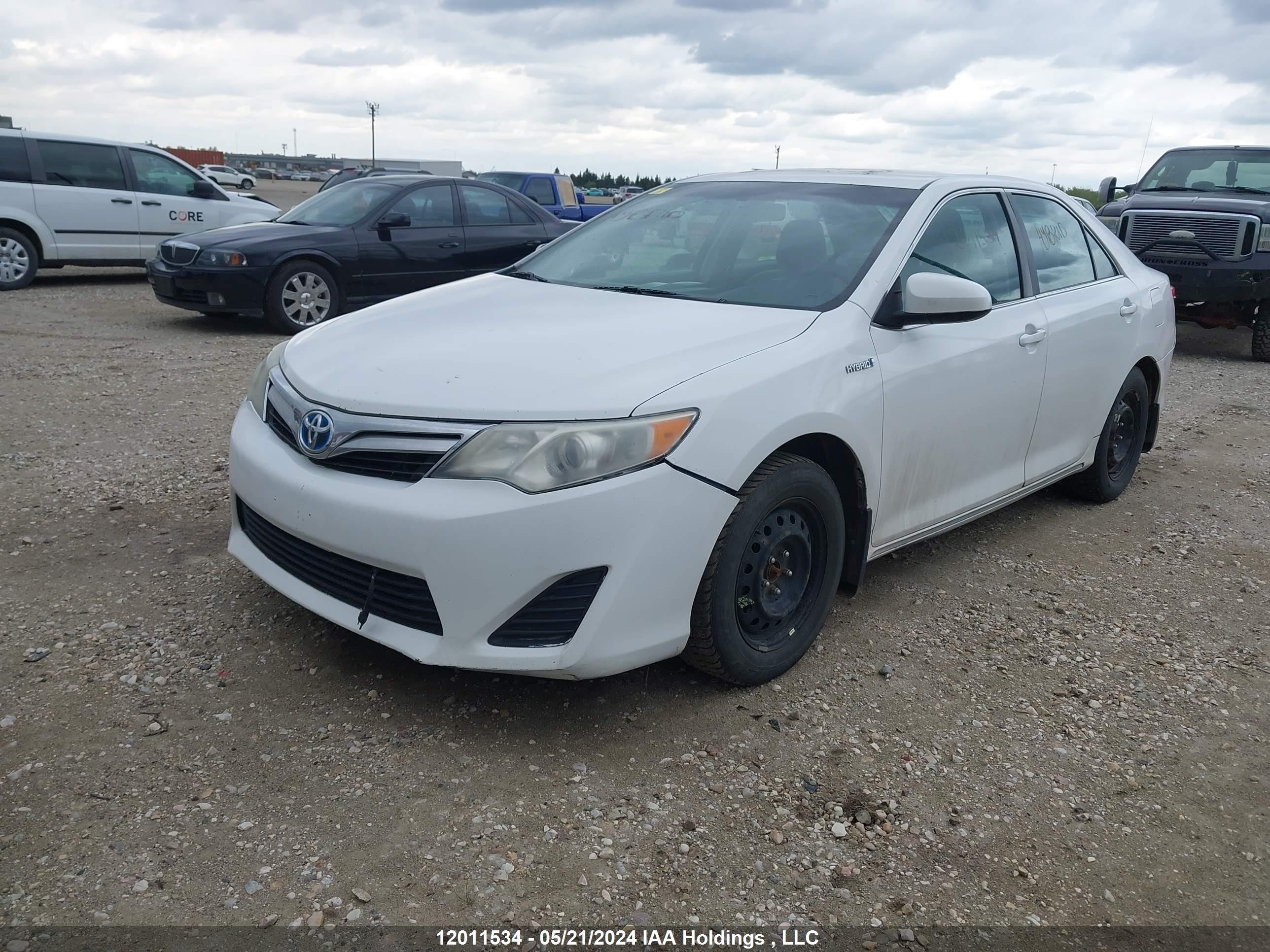 Photo 1 VIN: 4T1BD1FK8CU052335 - TOYOTA CAMRY HYBR 