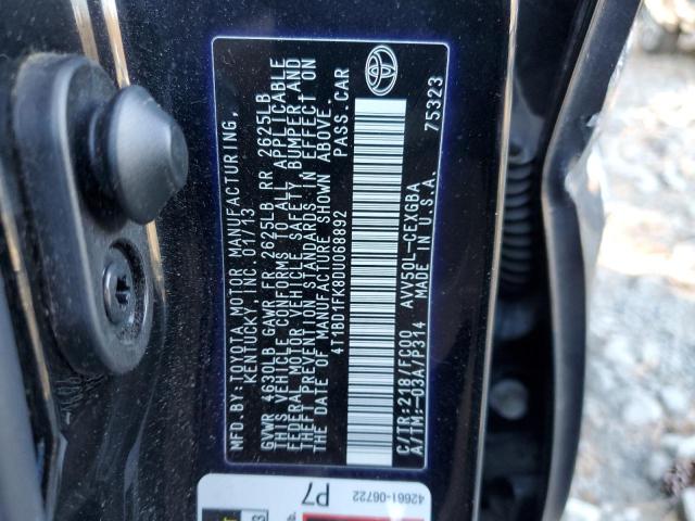 Photo 11 VIN: 4T1BD1FK8DU068892 - TOYOTA CAMRY HYBR 