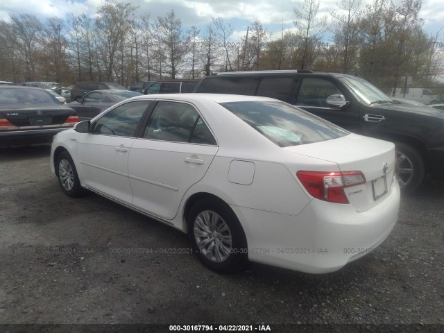 Photo 2 VIN: 4T1BD1FK9CU007744 - TOYOTA CAMRY HYBRID 