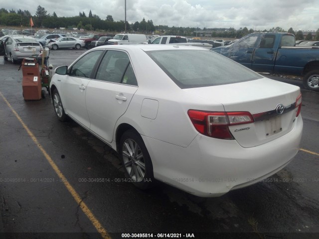 Photo 2 VIN: 4T1BD1FK9CU009669 - TOYOTA CAMRY HYBRID 