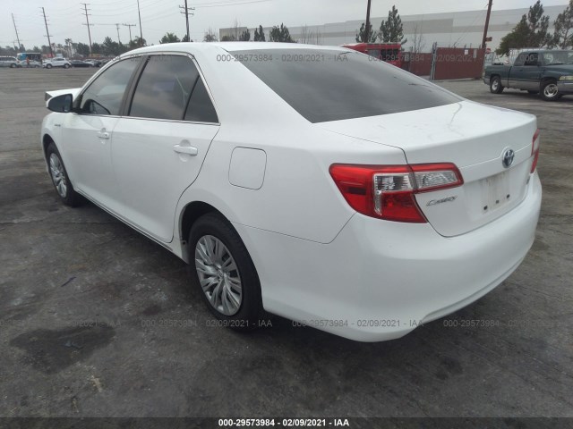 Photo 2 VIN: 4T1BD1FK9CU051159 - TOYOTA CAMRY HYBRID 