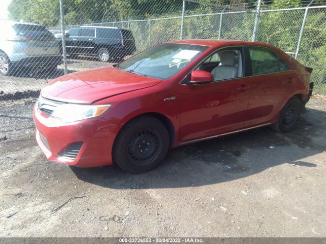 Photo 1 VIN: 4T1BD1FK9CU057642 - TOYOTA CAMRY HYBRID 