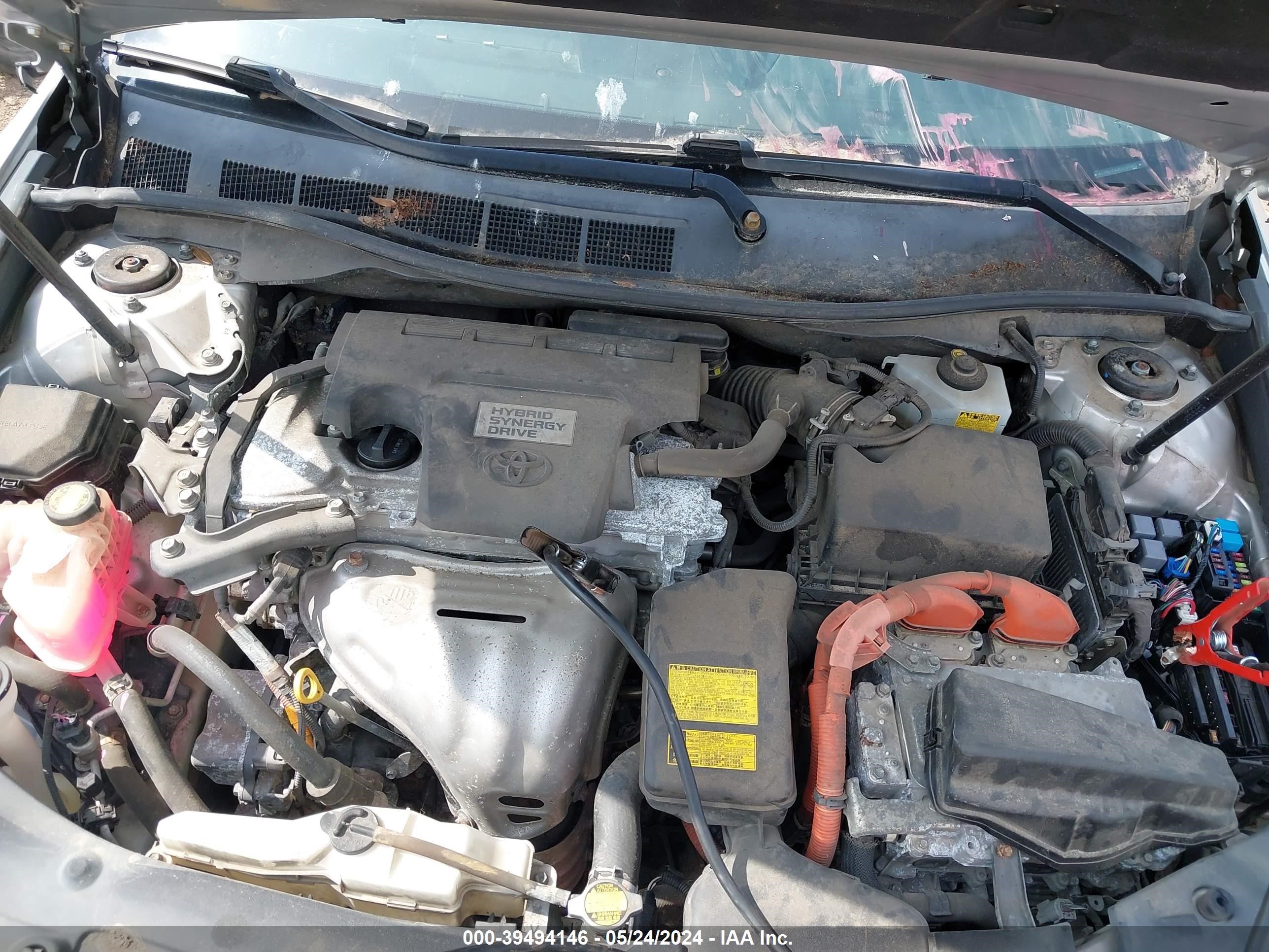 Photo 9 VIN: 4T1BD1FK9EU105885 - TOYOTA CAMRY 