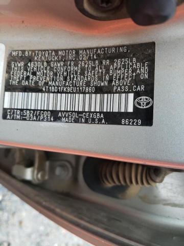 Photo 9 VIN: 4T1BD1FK9EU117860 - TOYOTA CAMRY HYBR 